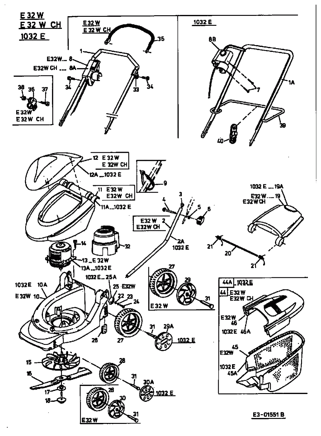 MTD Артикул 18D-C2D-678 (год выпуска 2002). Основная деталировка