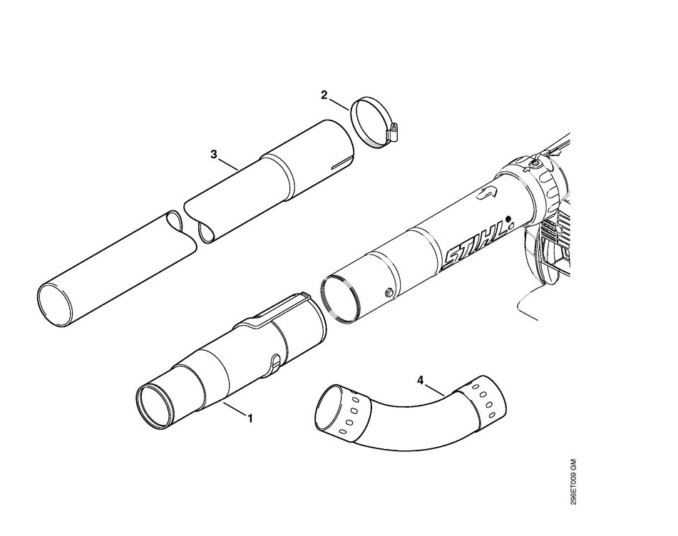 10 | Очиститель водосточных жёлобов | SH 56 | Воздуходувка STIHL