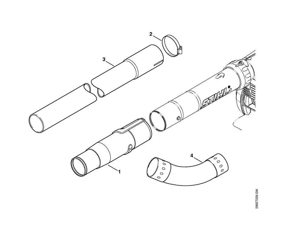 13 | Очиститель водосточных жёлобов | SH 86 | Воздуходувка STIHL