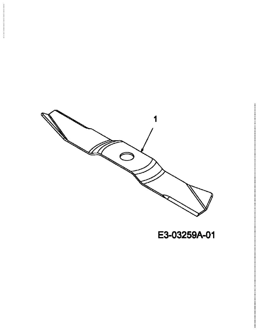 MTD Артикул 18C-M4D-678 (год выпуска 2007). Нож