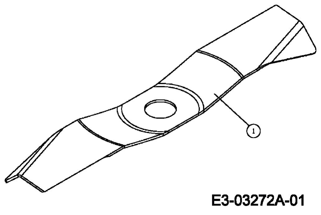 MTD Артикул 18C-N4S-678 (год выпуска 2007). Нож