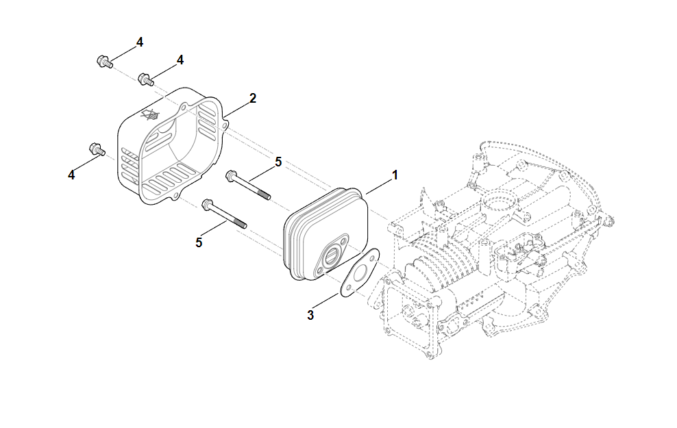 6 | F - Шумоглушитель | EVC 200.1 (EVC200-0002) | Двигатель бензиновый STIHL