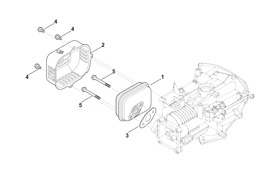 6 | F - Шумоглушитель | EVC 200.3 (EVC200-0007) | Двигатель бензиновый STIHL