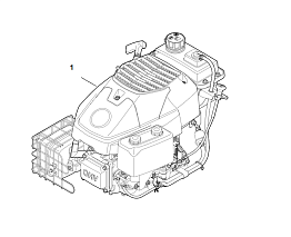 1 | A - Двигатель в сборе | EVC 2000.0 (EVC2000-0001) | Двигатель бензиновый STIHL