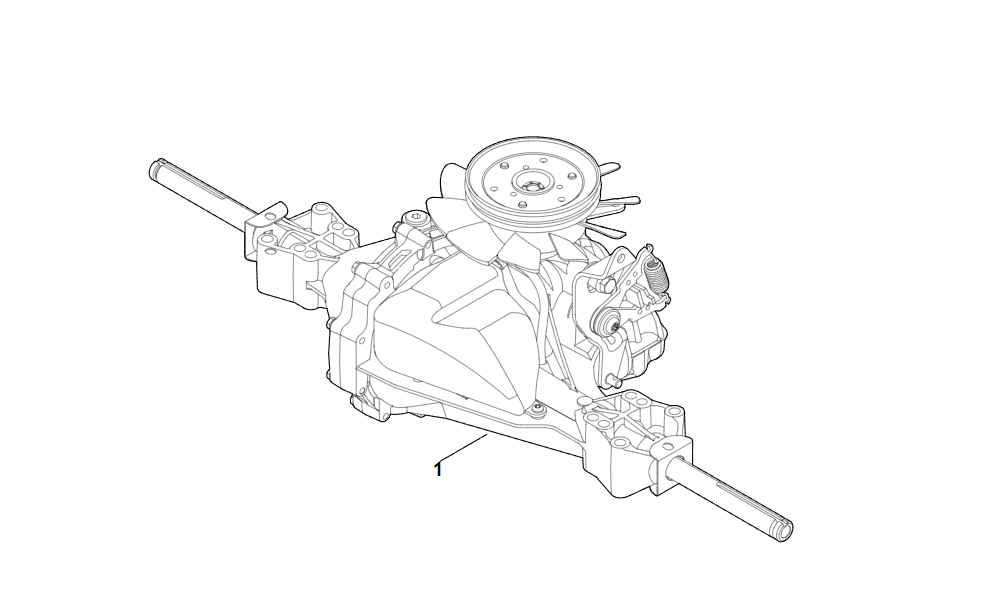 1 | A - Коробка передач в сборе | T2-BDBF-2X3C-1NX1 | Редуктор STIHL