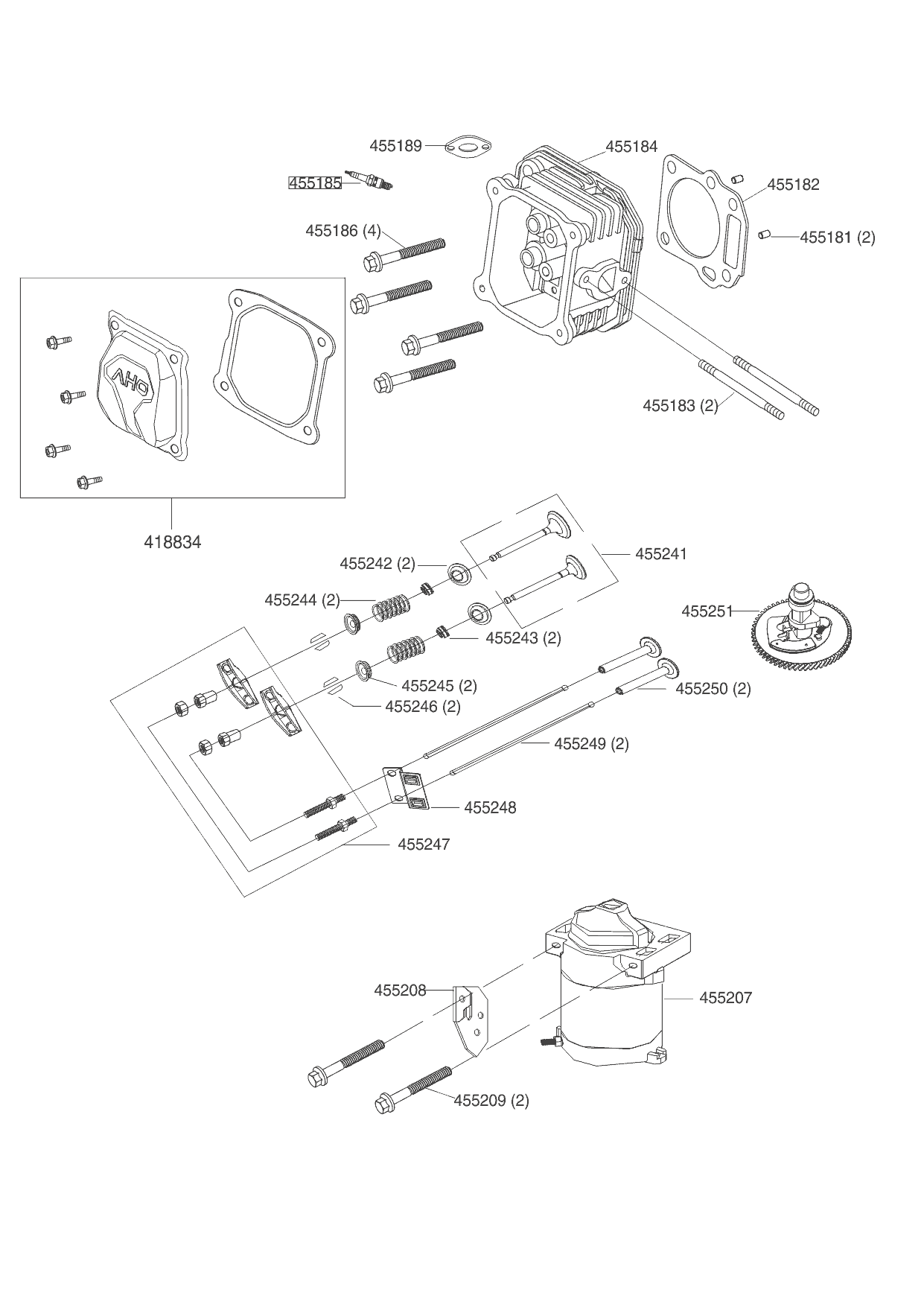 3 |  Art. Nr.: 464929 AL-KO B-MOTOR PRO 450 LC1P92F-1 R9005 | с 01/2013 до 07/2021 года | КОЛЕНВАЛ