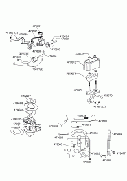 3 |  БАК - КАРБЮРАТОР  | Art. Nr.: 479802 AL-KO B-MOTOR APL-TECH 135 OHV - 1P64 | с 01/2013 до 09/2013 года