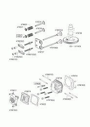 2 |  ГОЛОВКА БЛОКА - КЛАПАНА  | Art. Nr.: 479803 AL-KO B-MOTOR APL-TECH 165 OHV - 1P68F-B-02   | с 09/2013 года