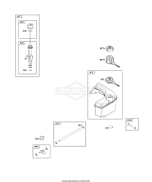 8 | 122Q02-0169-B1 | H - Топливная система, смазка | Двигатель BRIGGS & STRATTON