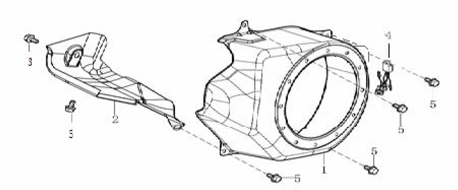 Fubag BS 3500 (838 755) Кожух