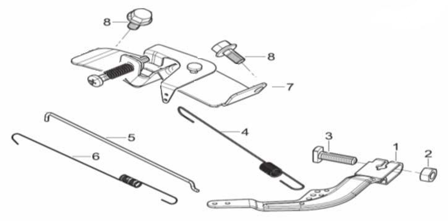 Fubag BS 3500 (838 755) Монтажная пластина