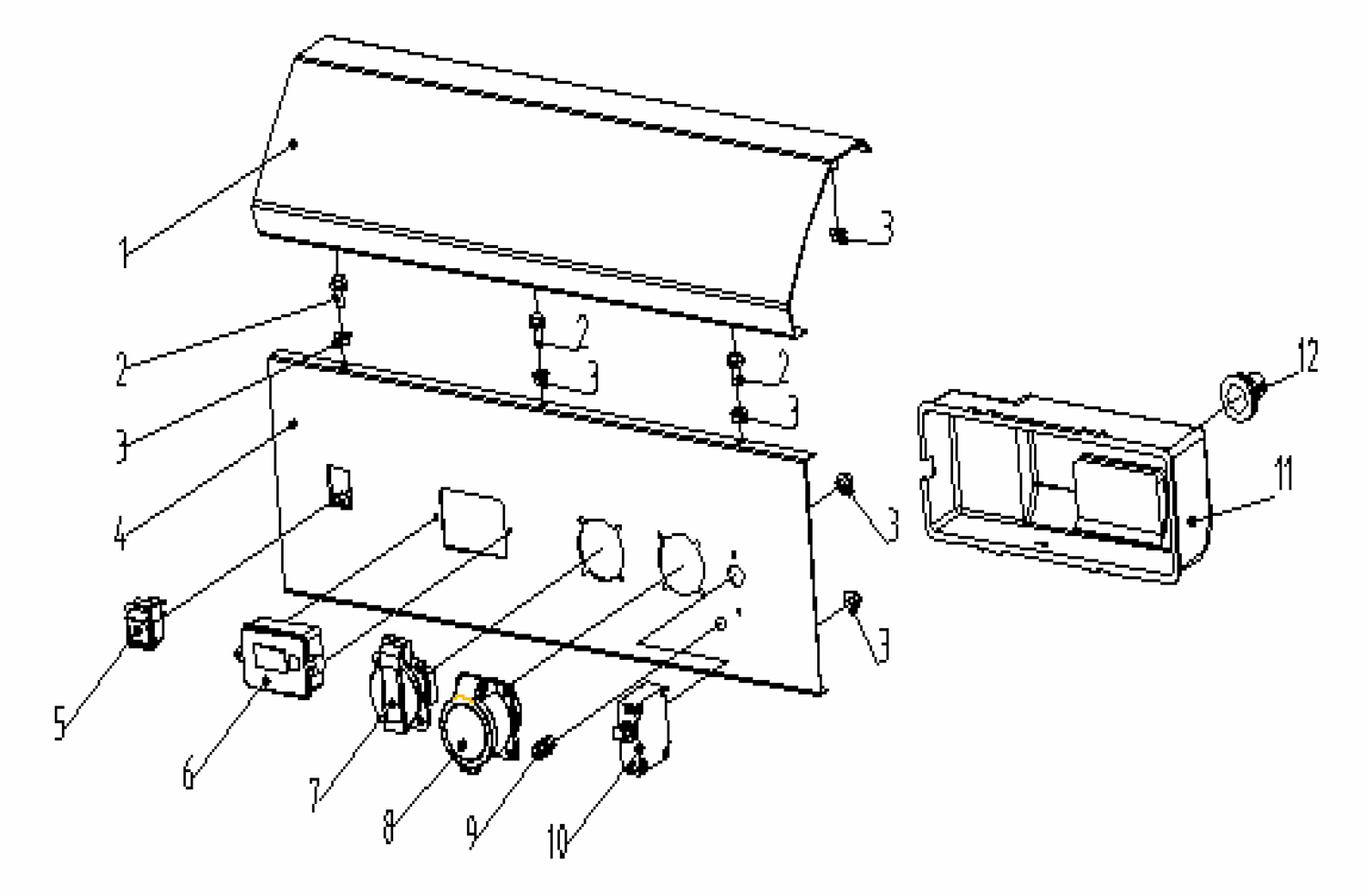 Fubag BS 3500 (838 755) Панель управления