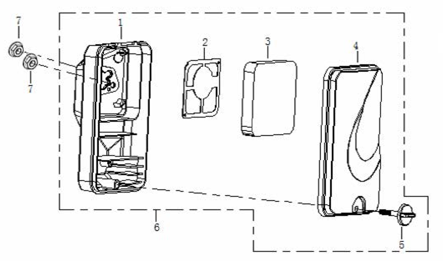 Fubag BS 3500 (838 755) Фильтр в сборе