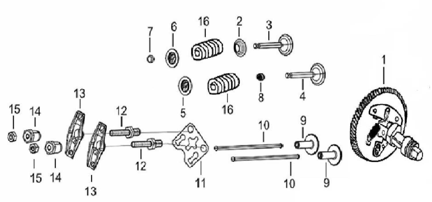 Fubag BS 6600 (838298) Распредвал