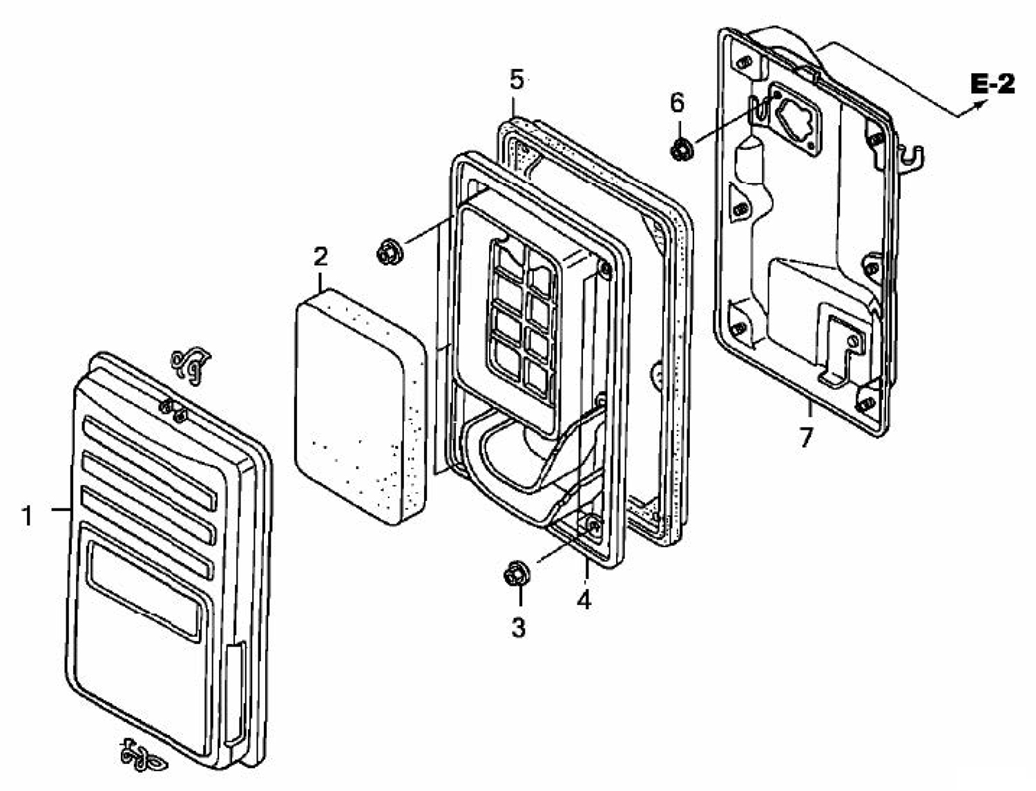 Fubag BS 6600 (838298) Фильтр в сборе