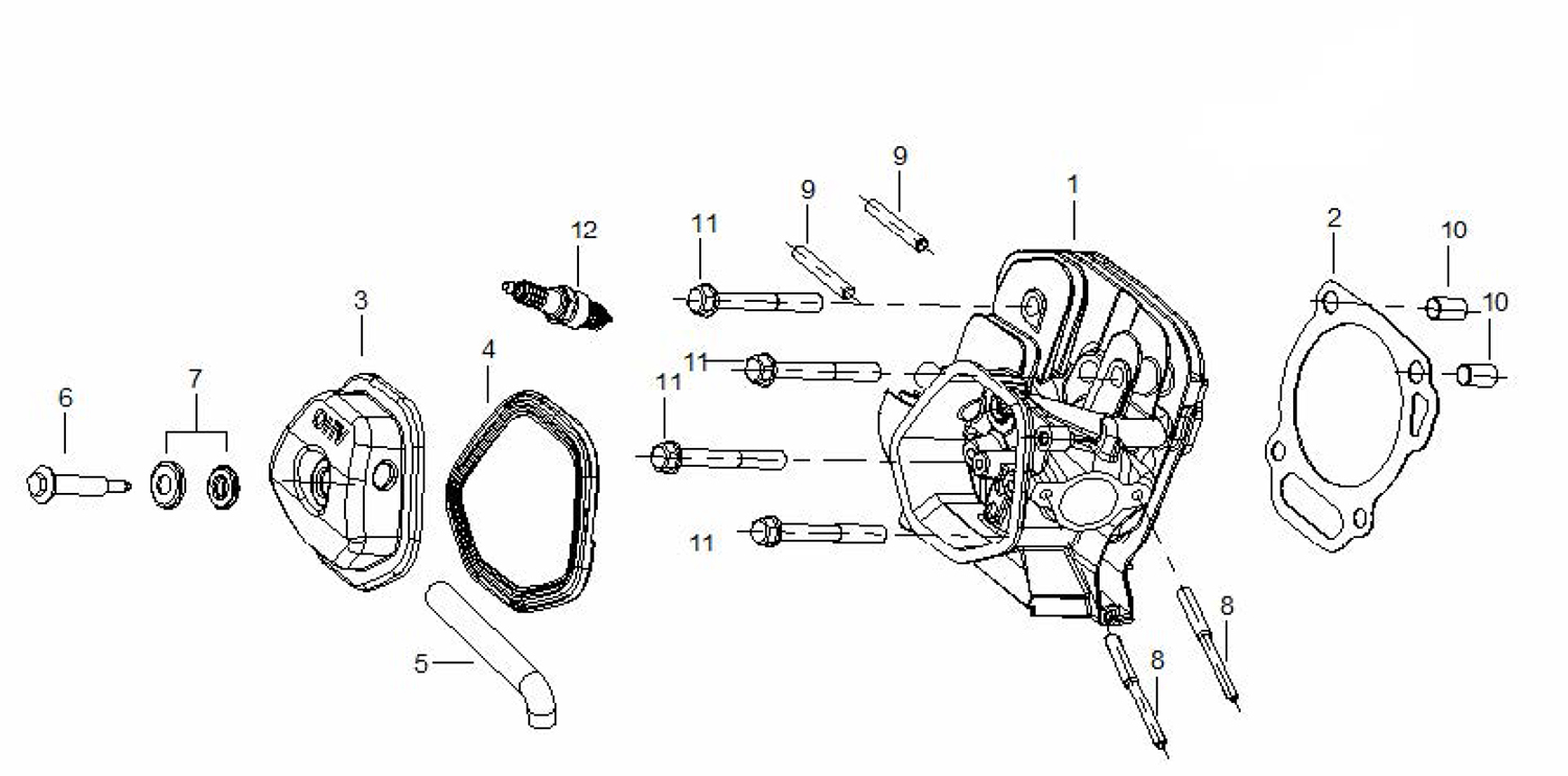 Fubag BS 6600 A ES (838757) Головка блока цилиндра