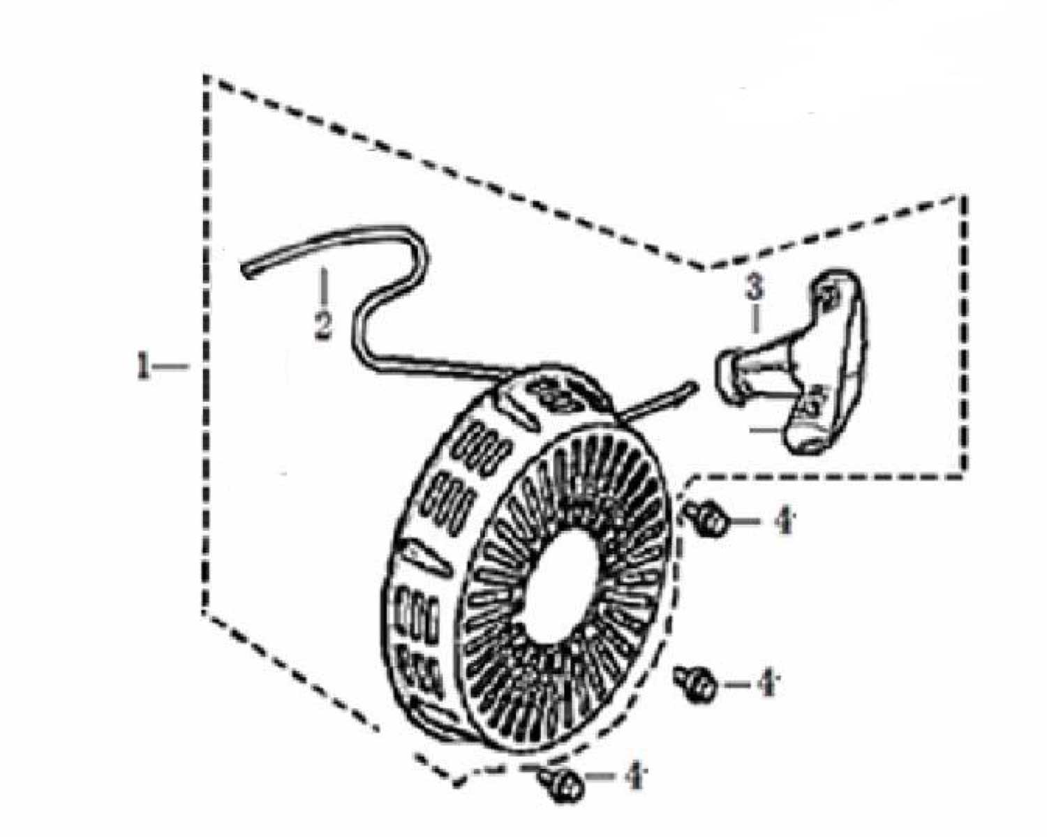 Fubag BS 6600 DA ES (838 758) Стартер