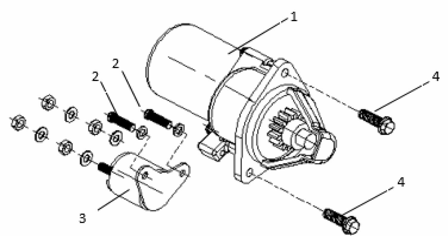 Fubag BS 6600 DA ES (838 758) Стартер