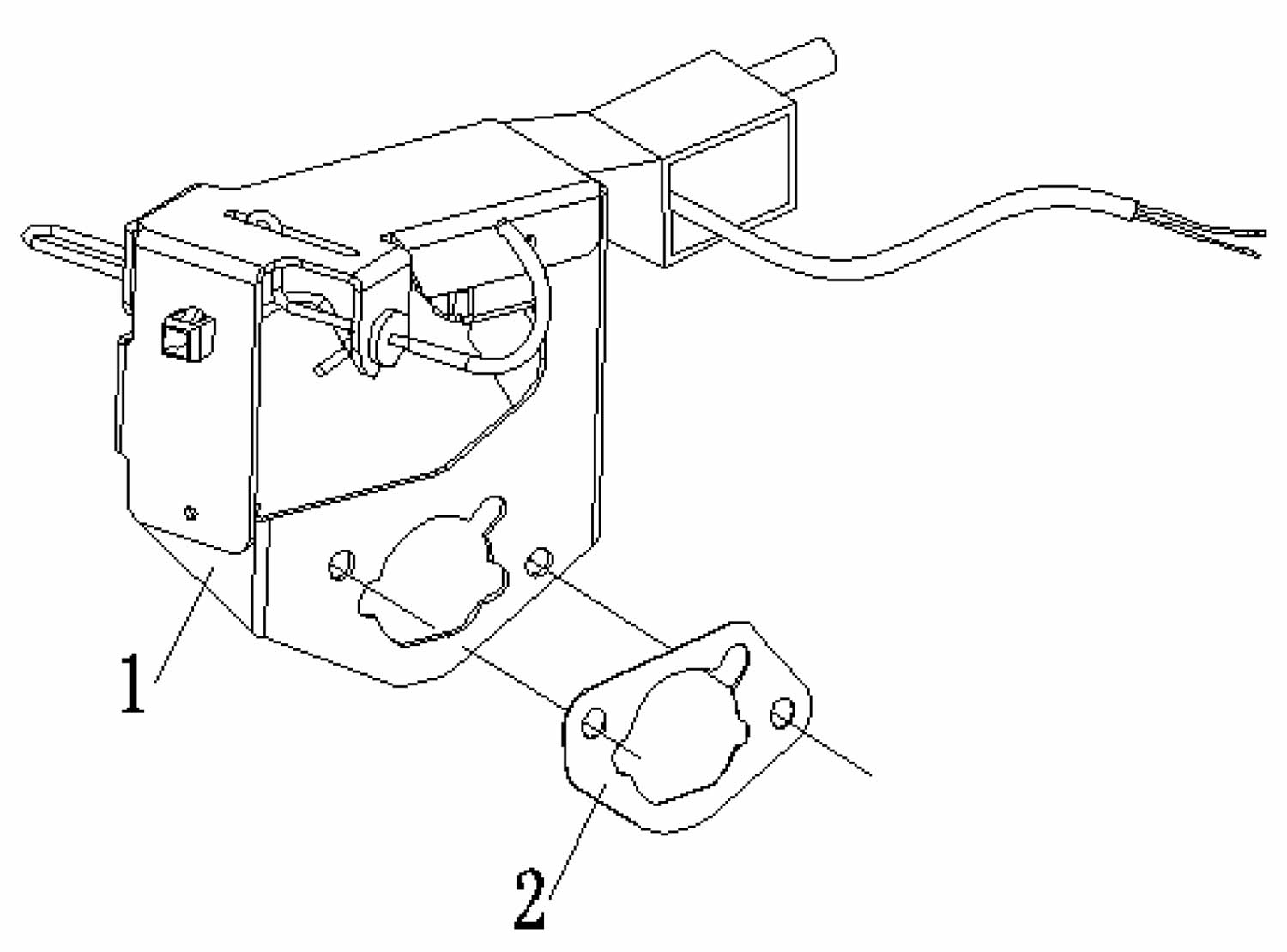 Fubag BS 6600 DA ES (838 758) Управление воздушной заслонки