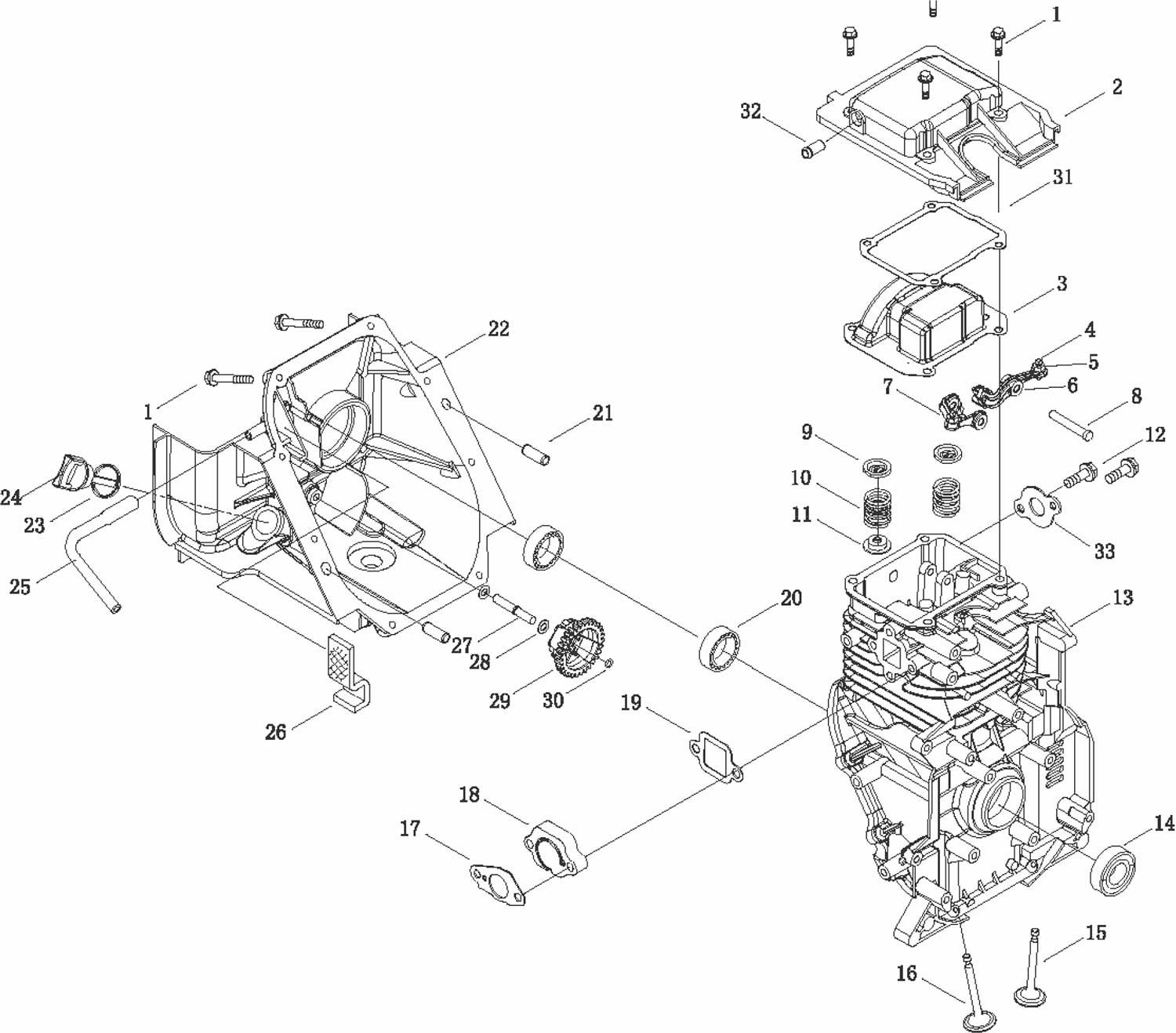 Fubag TI 2600 (68 220) Блок цилиндра