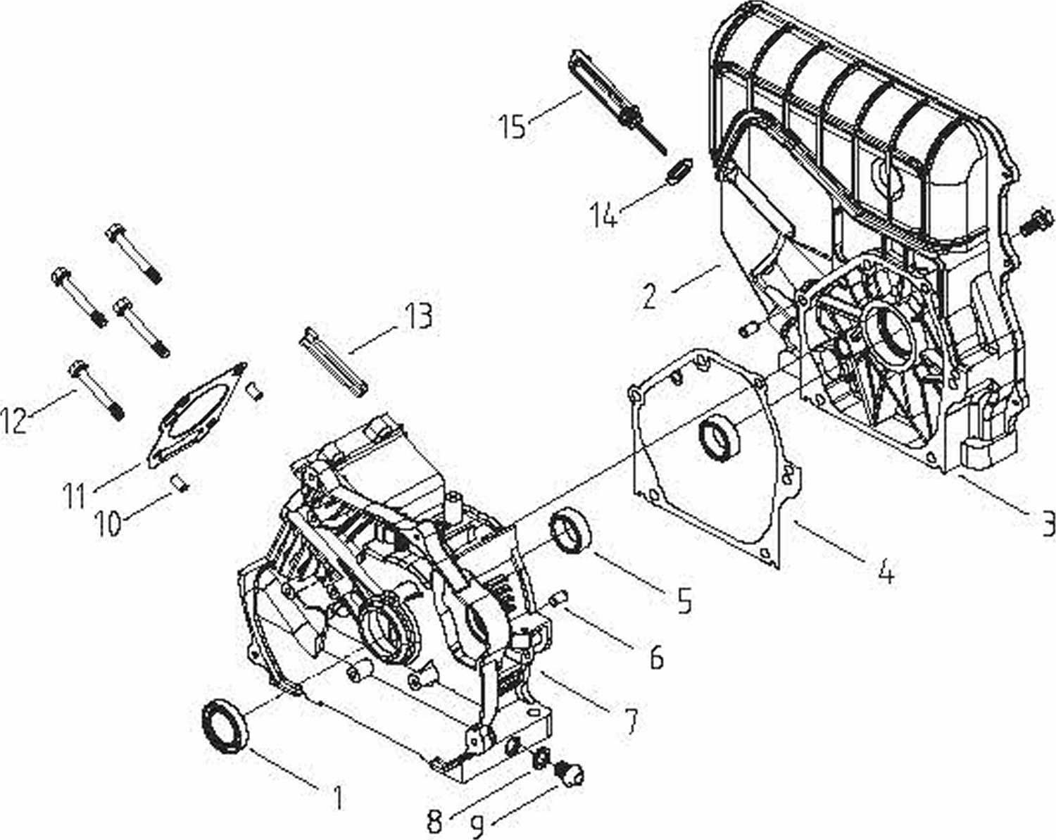 Fubag TI 3000 (68 221) Блок цилиндра