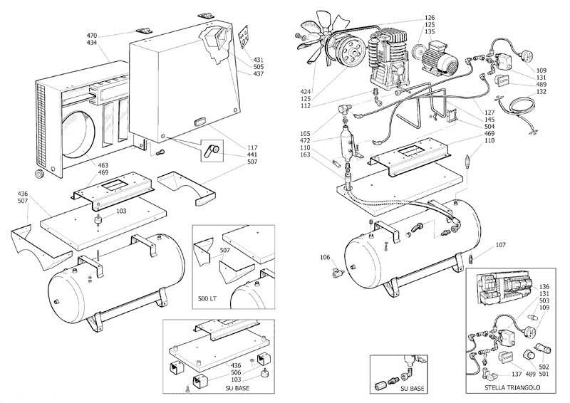 ЗАПЧАСТИ ДЛЯ КОМПРЕССОРА ПОРШНЕВОГО ABAC B4900/LN HP4 V400 (АРТ. 4116007011) (КАТАЛОГ ОБЩЕГО ВИДА)