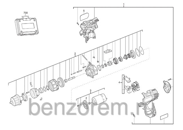 Запчасти на AEG BS 12 C2LI-302B (4000447003)(4935440446)