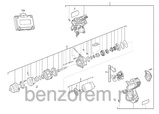 Запчасти на AEG BS 12 C2LI-402B (4000447003)(4935446906)