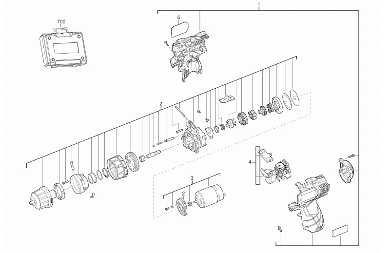 Запчасти на AEG BS12C20_4000447003