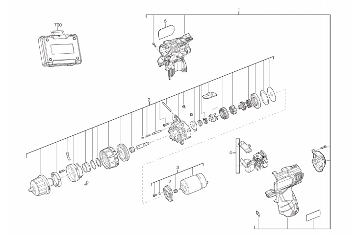 Запчасти на AEG BS12C2LIKIT1B_4000447003