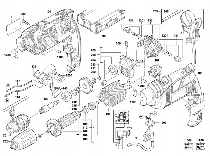 Запчасти на AEG SB2-650_4000381761