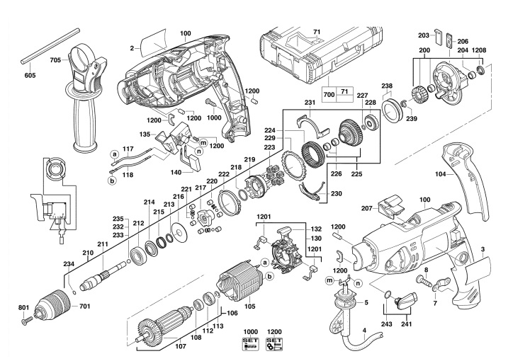 Запчасти на AEG SB2E720RX_4000387252