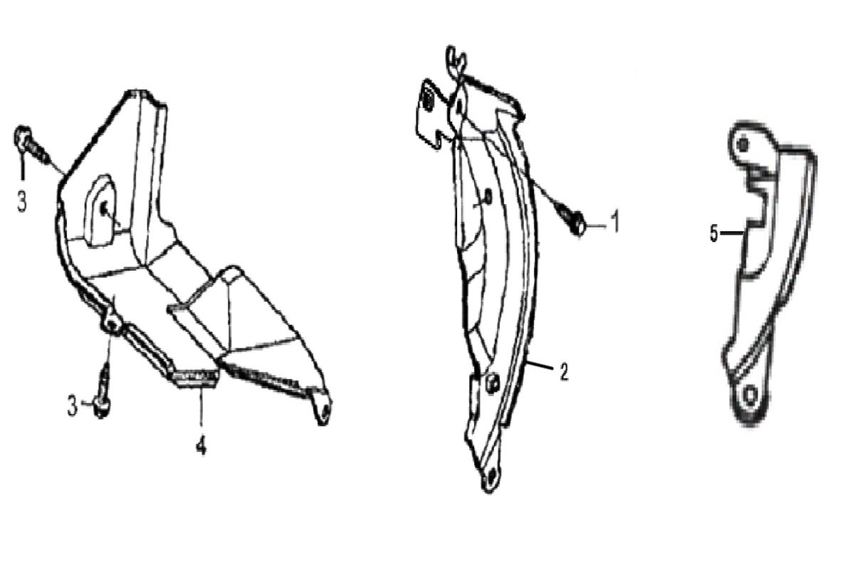 ЗАПЧАСТИ ДЛЯ ГЕНЕРАТОРА БЕНЗИНОВОГО ELITECH БЭС 1800 (ЩИТКИ)