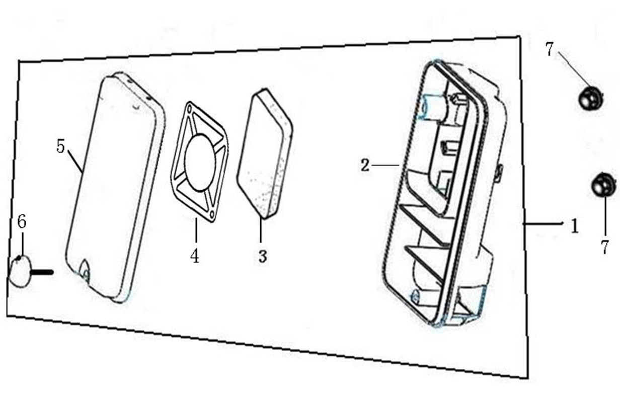 ЗАПЧАСТИ ДЛЯ ГЕНЕРАТОРА БЕНЗИНОВОГО ELITECH БЭС 6500ЕАМ (ФИЛЬТР ВОЗДУШНЫЙ)