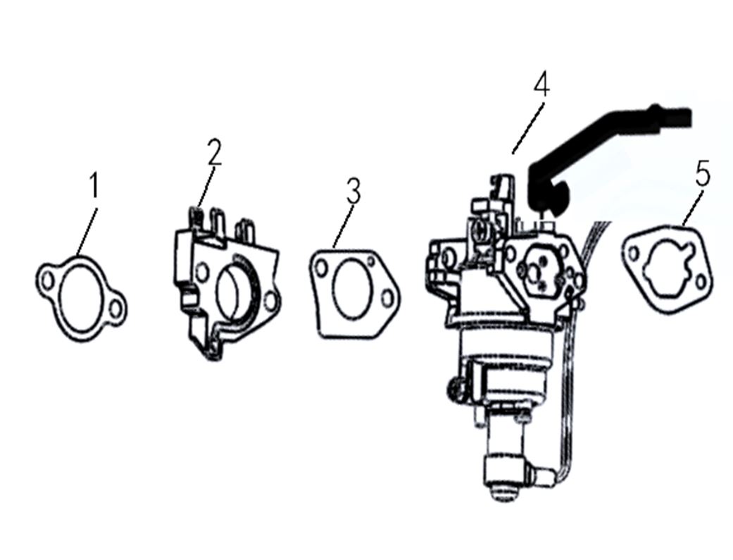 ЗАПЧАСТИ ДЛЯ ГЕНЕРАТОРА БЕНЗИНОВОГО ELITECH СГБ 8000ЕАМ (КАРБЮРАТОР)