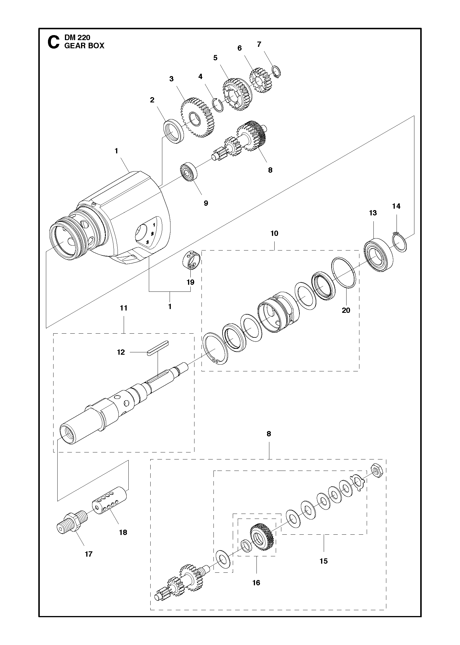 Коробка передач (B)