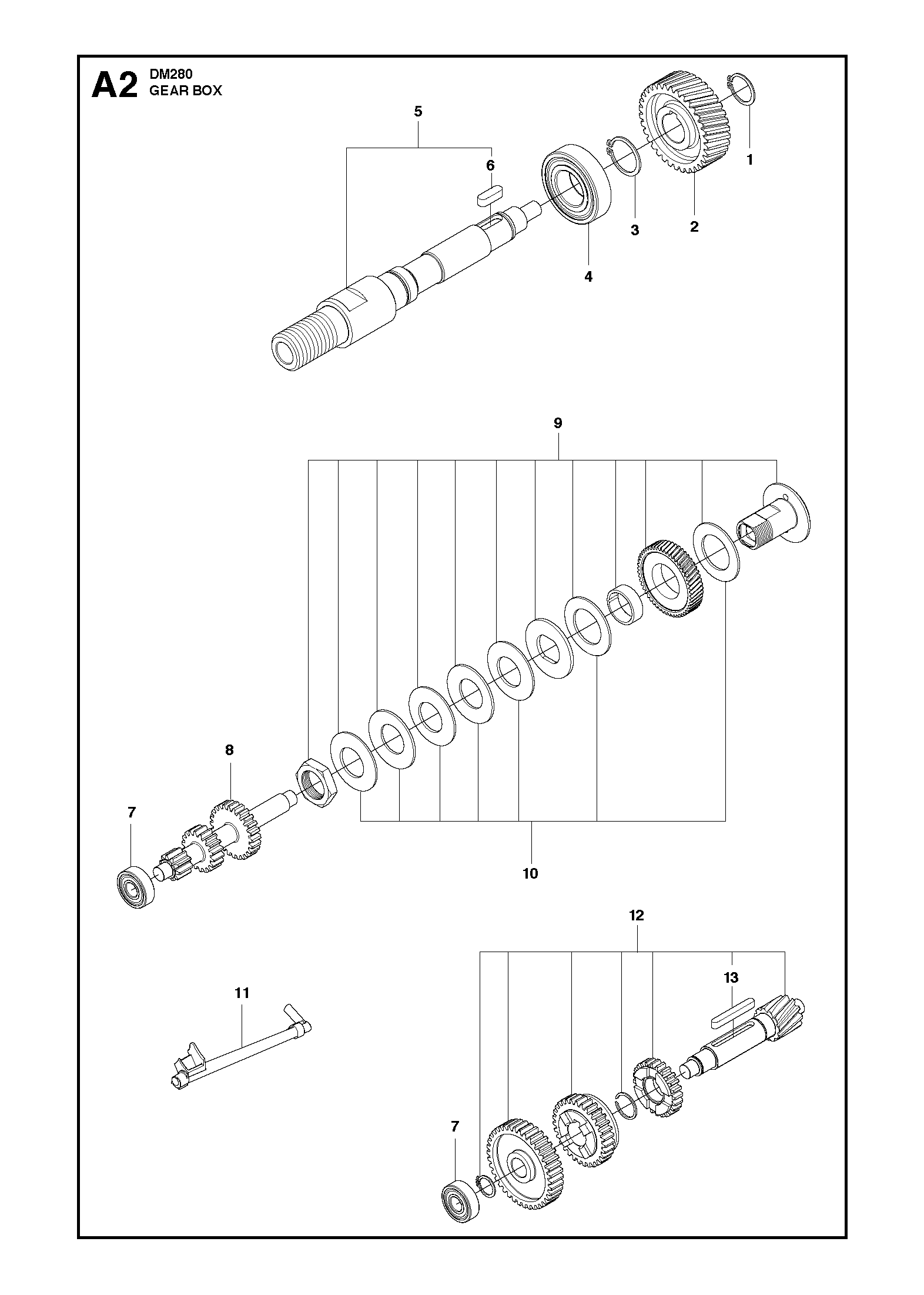 Коробка передач (B)