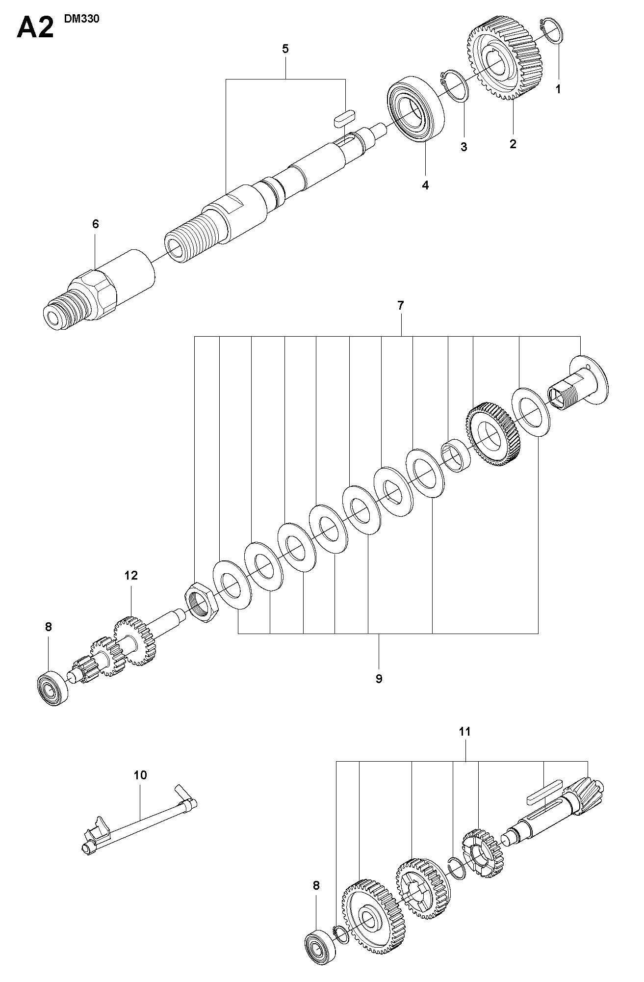 Коробка передач (B)