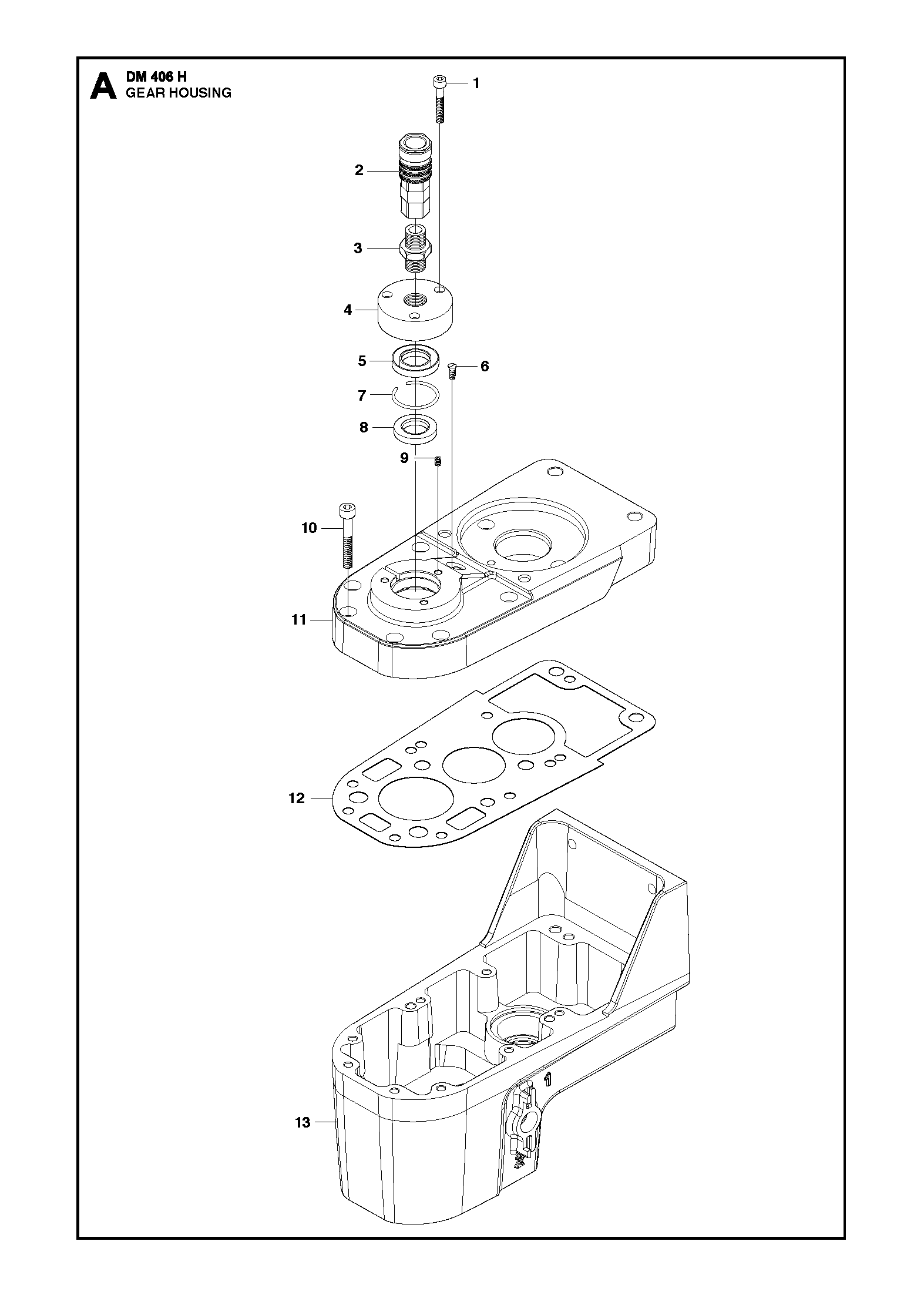 Картер коробки передач