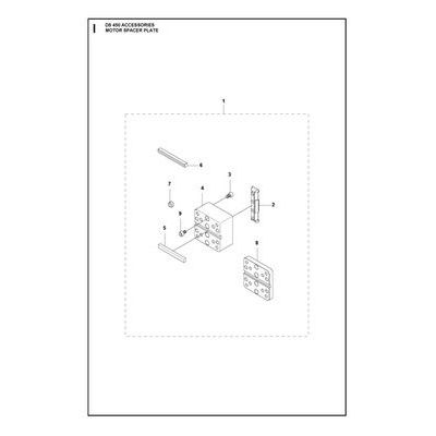 ACCESSORIES - MOTOR SPACER PLATE