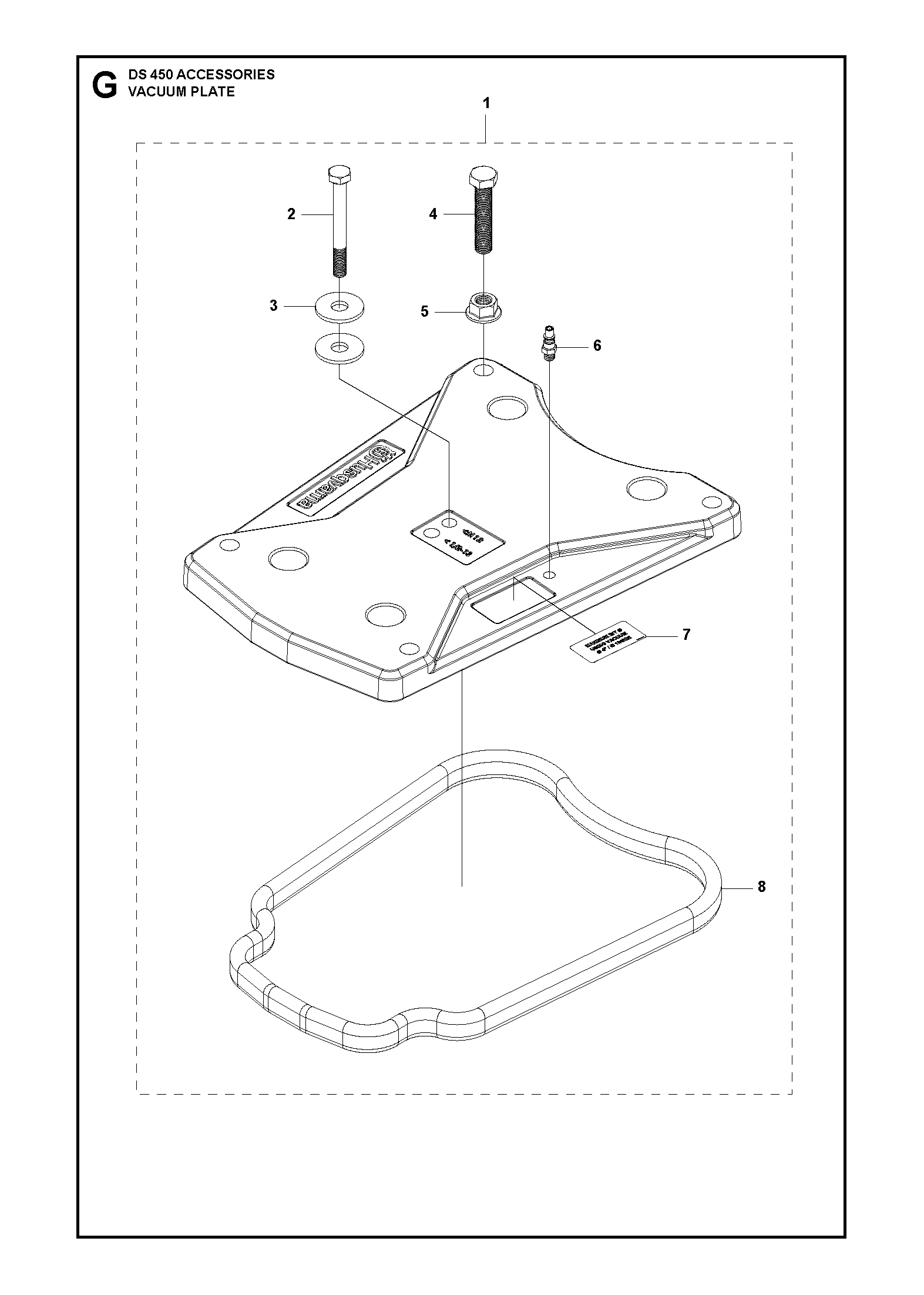 ACCESSORIES - VACUUM PLATE