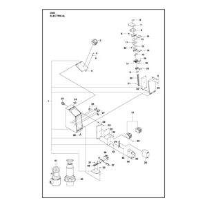 Electrical, valid for machine 16 and forward