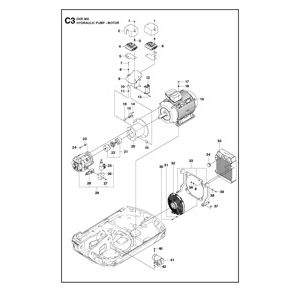 Hydraulic pump - motor