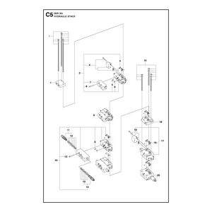 Hydraulic stack (A)