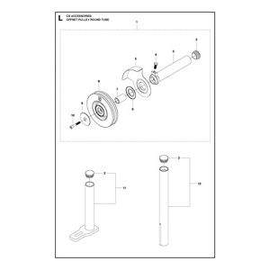 Offset pulley & round tube