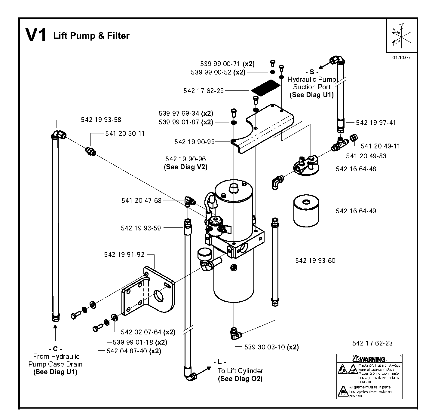 Lift pump & filter