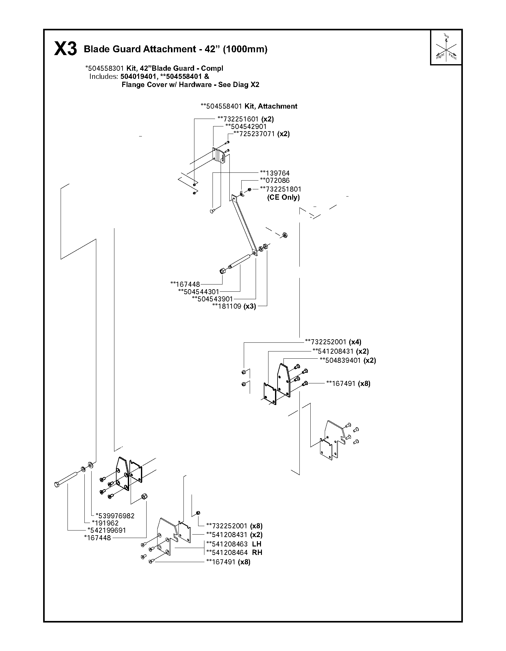 Blade guard assy - 42