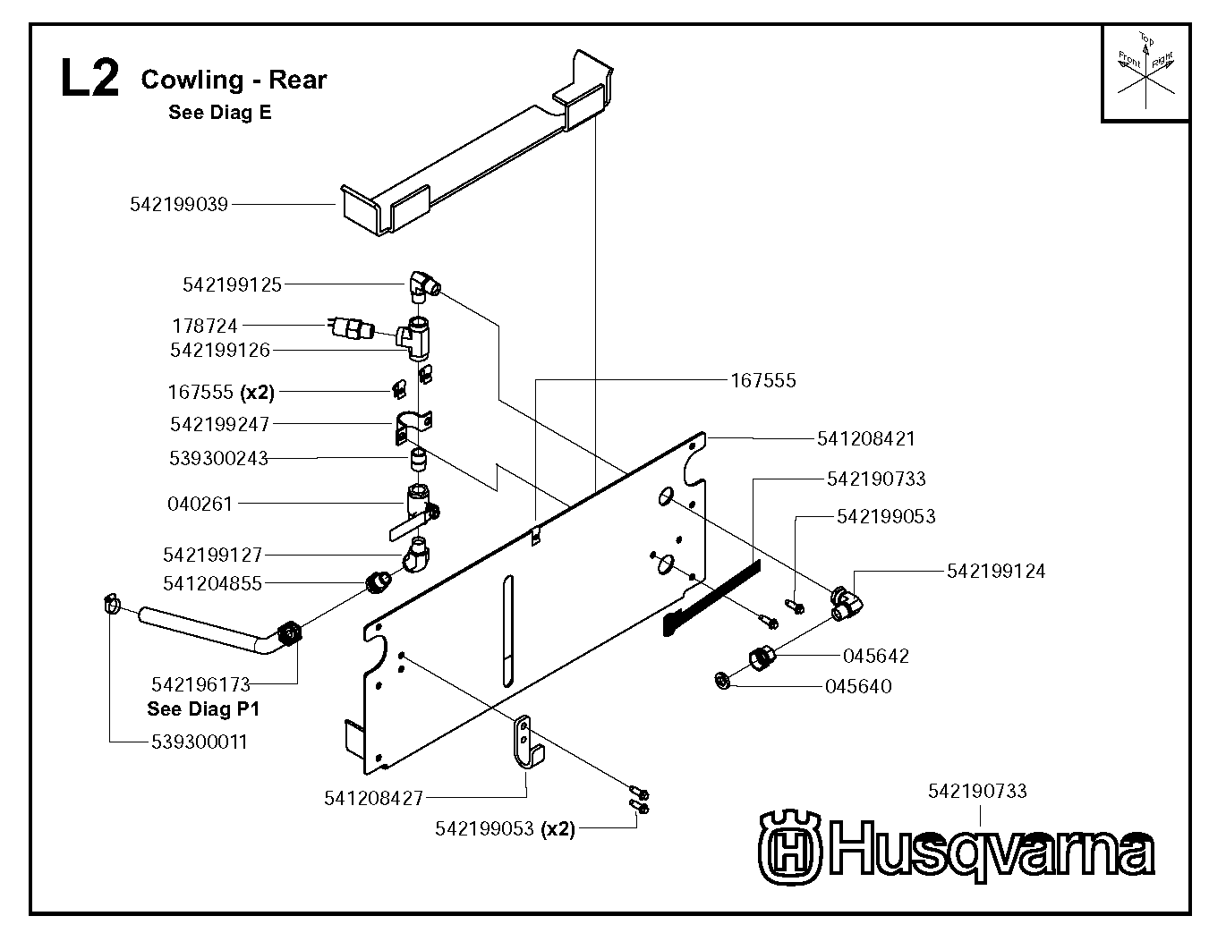 Cowling - rear