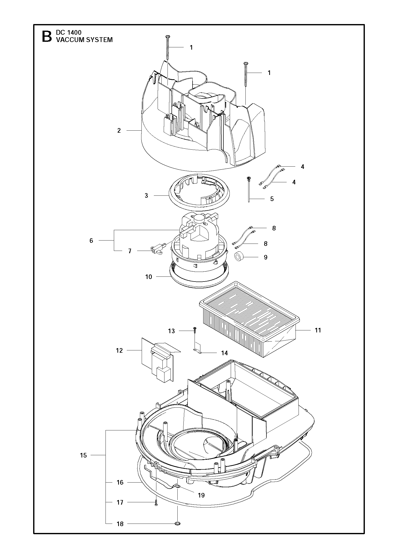 Vaccum system