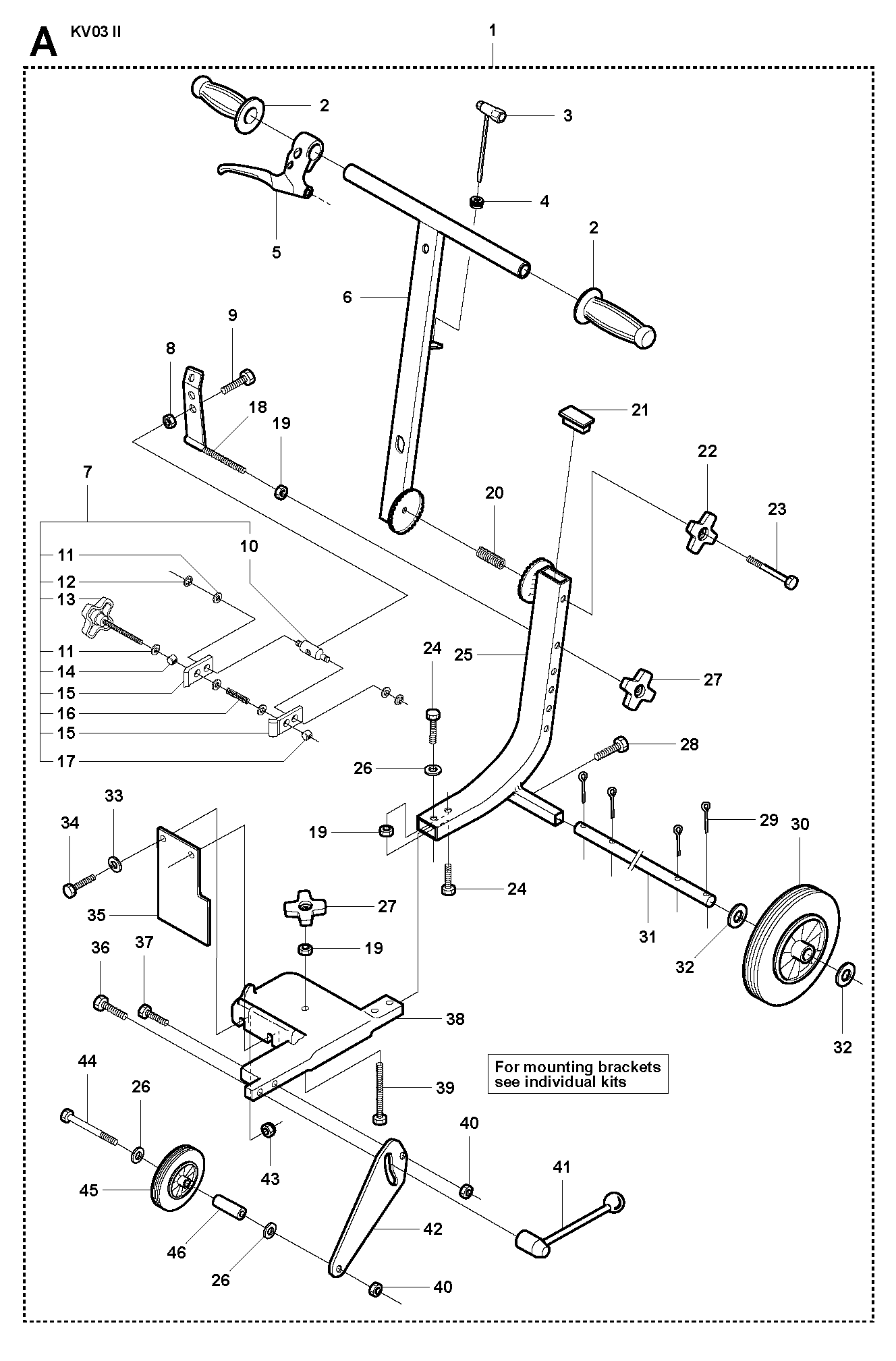 Cutting trolley